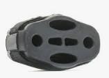 China BMW Rubber Exhaust Muffler Mount 18207807132 Fire Retardant High Precision wholesale