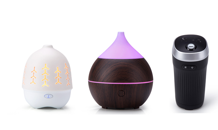 Commercial DC24V 200ml Essential Oil Diffuser Alarm Clock