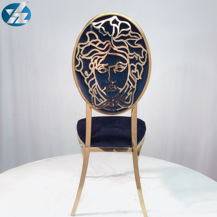 Versache Back Black Velvet Dining Chairs Stainless Steel Golden Chair