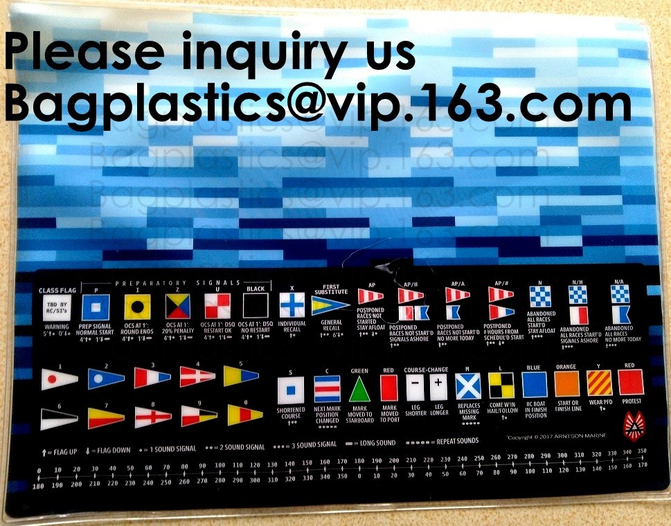 Sailing Instructions Bags Tuning Guides Pouches A4 File Bags Boat Documentation Bags, ISAF Racing Rules Book Bag Bagease