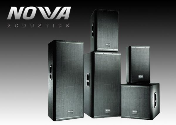 Powerful 12 Inch Portable Outdoor Sound System 15mm Plywood box Monitor Speaker