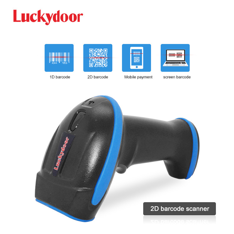 Handheld Portable Wired Wireless 1D Bar Code Reader 2D QR Barcode Scanner For POS System