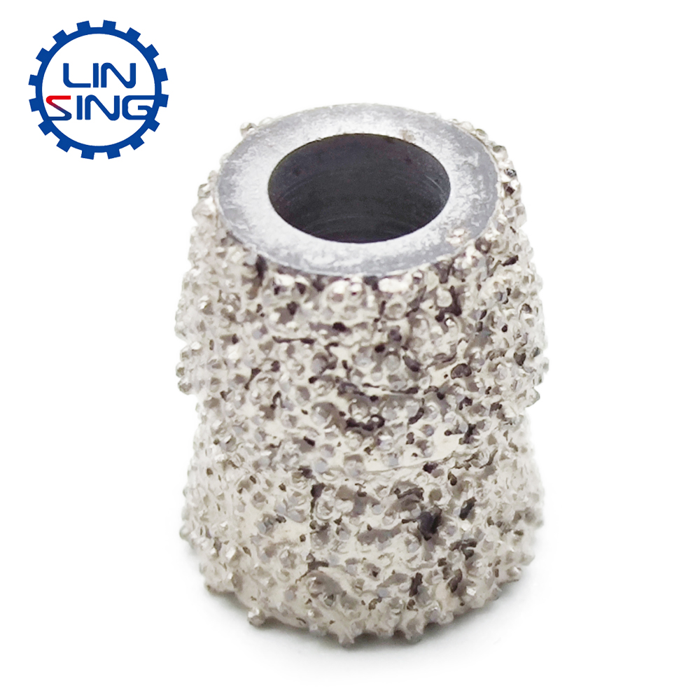 Customized OBM Support Double Vacuum Brazed Marble Quarry Wire Saw Bead for Cutting