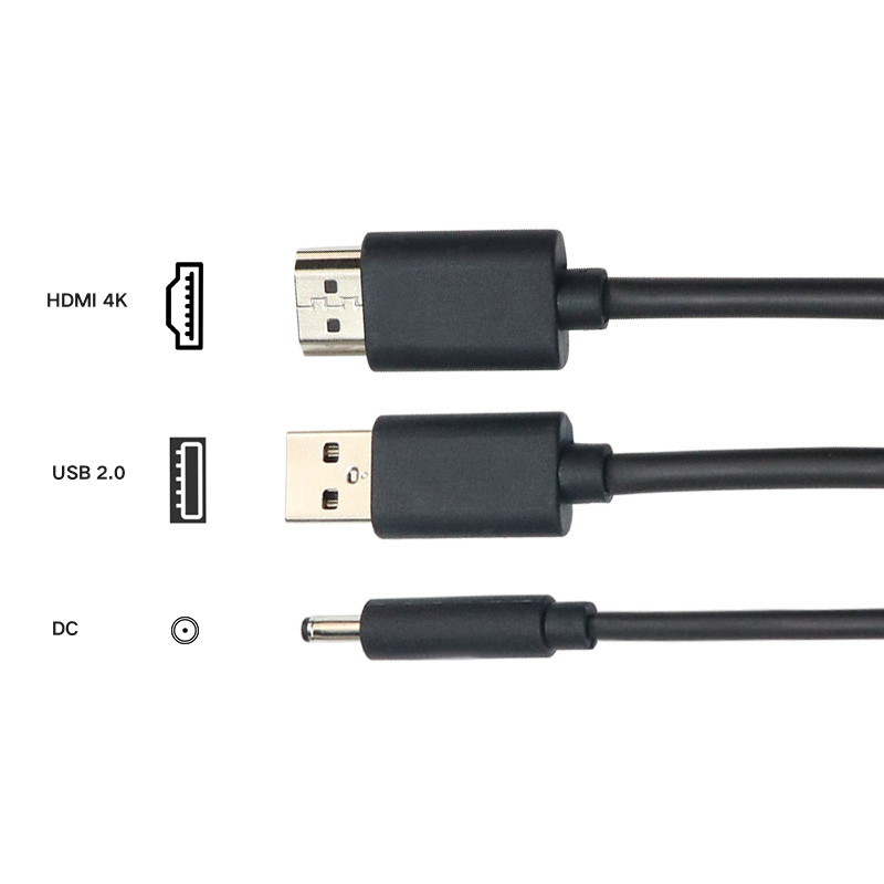 3 in 1 VR Cable angle connectors psx4 vr eye game extension sync for HTC VIVE