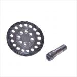 Machined Forged Bevel Gear Shaft Fishing Tackle Marine Custom Industrial Gears