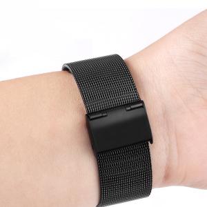 China Alk Vision Stainless Steel Women Mens Watch Band 18mm 20mm 22mm Steels Wristwatch Bands Watchbands Bracelet Watch Access wholesale