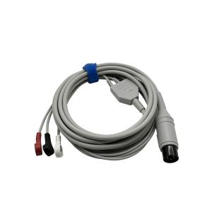 China Original Mindray 6pin 3-lead One-piece ECG Patient Cable 3.6M EA6131B wholesale