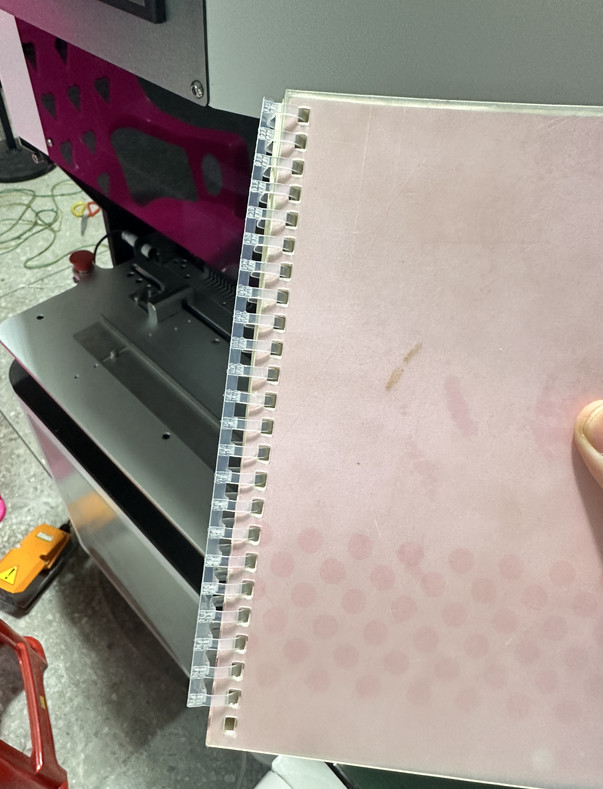 PVC Plastic Soft Ring Coil Binder Binding Machine Equipment Notebook Binding Used Soft Ring Comb Binding Machine