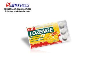 China Compressed Candy Sugar Free Sore Throat Lozenges For Cools Nasal Passages wholesale
