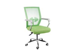China Green Heavy Duty Steel Breathable 44cm Staff Office Chair wholesale