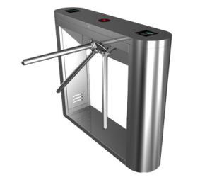 China Magnetic Card Stainless Steel Tripod Turnstile Gate for Supermarket wholesale