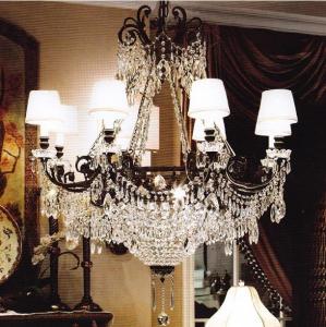 China Black iron candle chandelier (WH-WI-03) wholesale