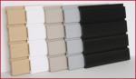 Customized Garage Wall Panels / PVC Wood Composite Grain Wall Panels