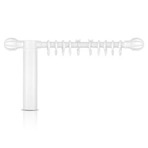 China Tuya Electric Roman Rod 44mm Motorized Curtain Pole Custom wholesale