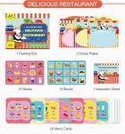 Memory Matching Game Delicious Restaurant Role-Playing for Families & Kids Find