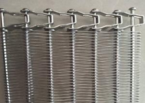 China Food Garde Bread Fermentation 316L Stainless Steel Spiral Mesh Belt wholesale