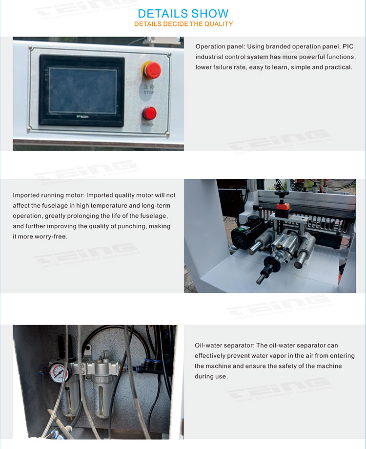 3 Rows Woodworking Multi-Boring Machine with Standard Motor Maximum Hole Depth of 60mm