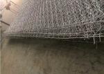 2.8mm Pvc Coated / Galvanised Gabion Baskets Rust Resistance