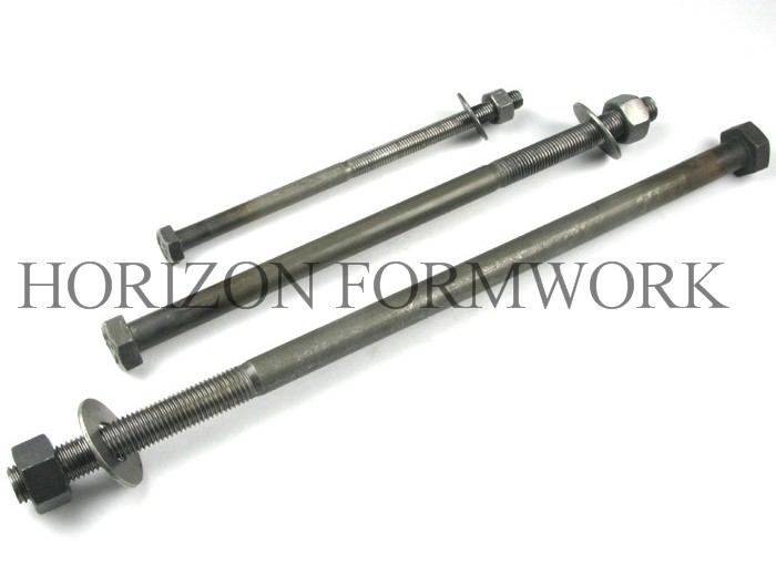 Half Threaded Hex M16 Bolts With Nut And Spring Washer Made Of Carbon Steel