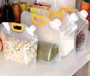2.5L Grain Stand Up Pouch With 2.2cm Spout With Handle