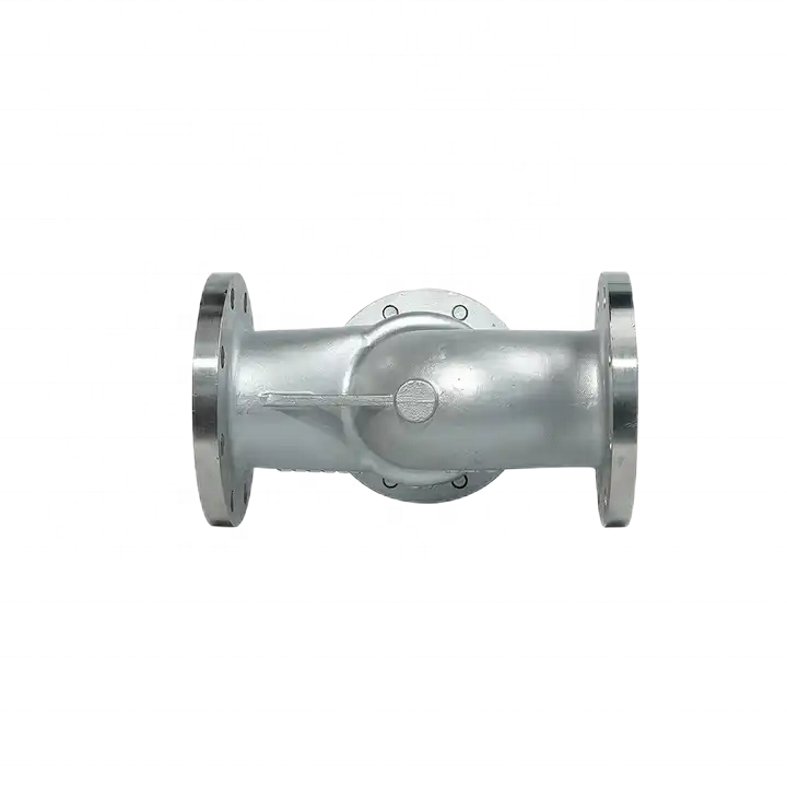 Flanged Lift Check Valve Silver Stainless Steel 304 316 316L PN16 PN25 PN40 PN64 PN100