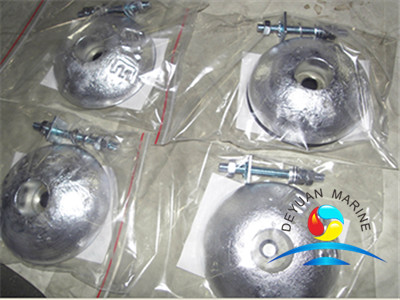 Rectangle Type Zinc Anodefor Sea Water Cooling System Marine Outfitting Equipment