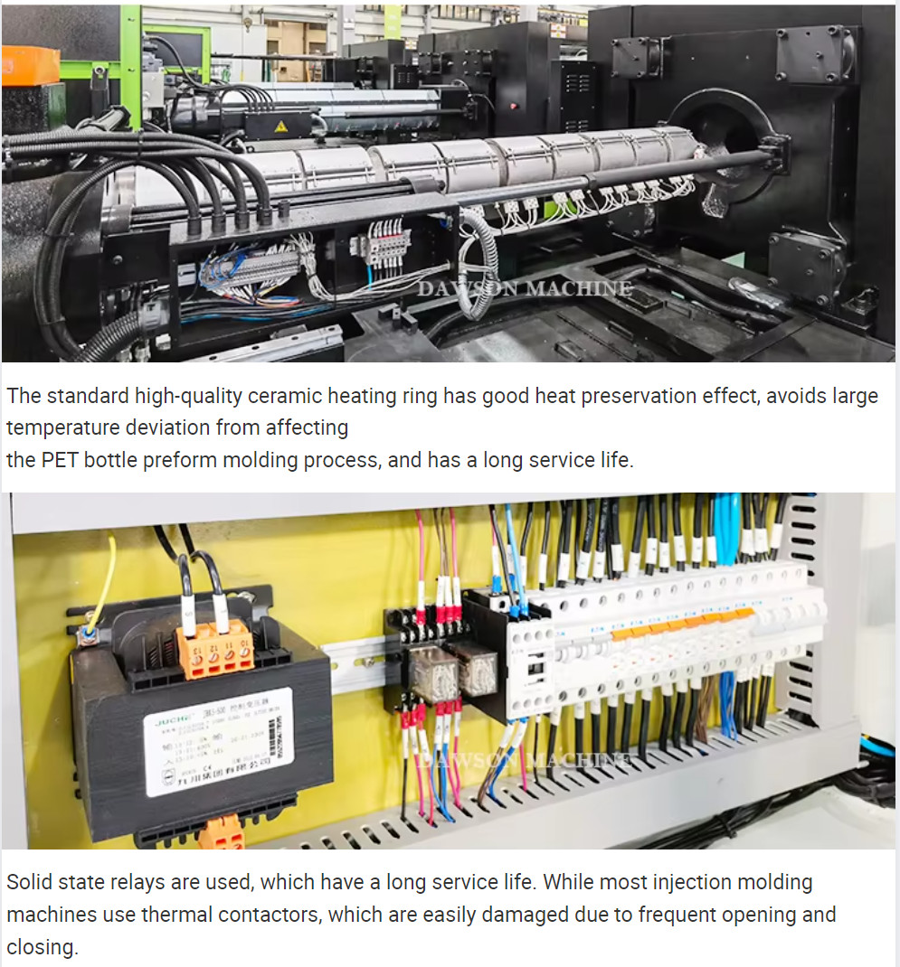 Leading Supplier Efficient Innovative Injection Molding Machinery for PET Pesticide Preforms