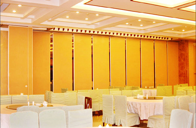 2000mm 3800mm Sliding Demountable Partition Wall Panels With POM Hanging Wheels