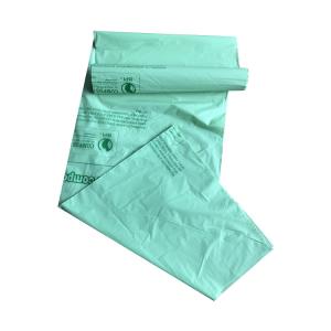 China Straight Top Biodegradable Garbage Bags 13 Gallon Multicolor Compostable wholesale