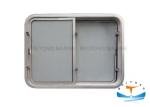 Aluminium Marine Windows For Boats Wheel House Fixed Type 200-450mm Clear Size