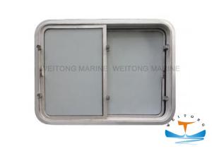 China Aluminium Marine Windows For Boats Wheel House Fixed Type 200-450mm Clear Size wholesale