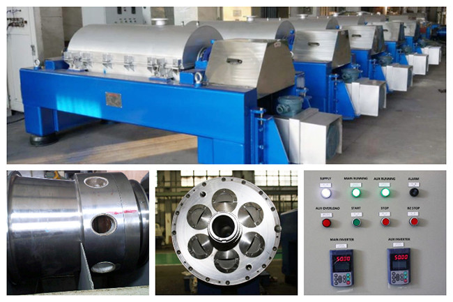 Two Phase Wastewater Treatment Plant Equipment, Continuous Centrifuge