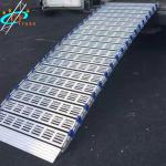 500KG Portable Aluminum Alloy Roll Stair For Outdoor Event