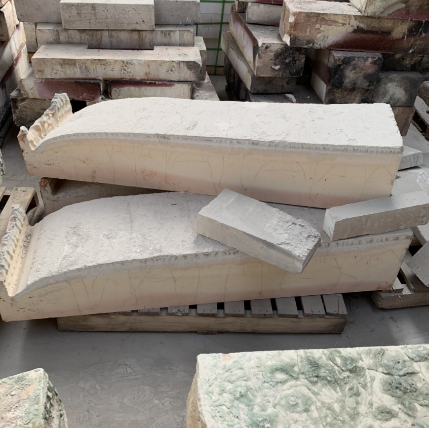 AZS Refractory Brick for Glass Bottles Making Furnace Customized Size from Manufacture