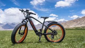 China US STOCK 26 Electric Fat Tire Ebikes For Hunting Commuter Mountain 1000w 48v 42kmh wholesale