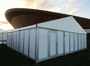 China Storage Waterproofing Large Aluminum Frame Tent DIN4102 B1 M2 wholesale