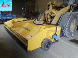 China China road sweeper road cleaning machine for wheel loader road sweeper for skid steer wholesale