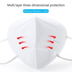 China Outdoor Ffp2 Disposable Kn95 Protection Mask Easy Breathability wholesale