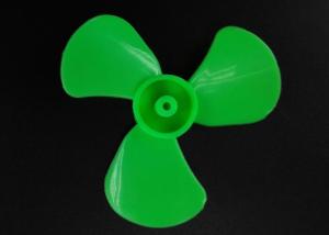 China Green 3 Vanes Plastic Propeller Injection Molding 60mm Environmental Standard wholesale