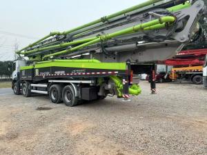China Highway Construction Used Trailer Line Pump Concrete Truck Mounted wholesale