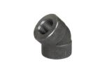 High Strength 45 Degree Elbow Carbon Steel Pipe Fittings NPT A350 LF2 Material
