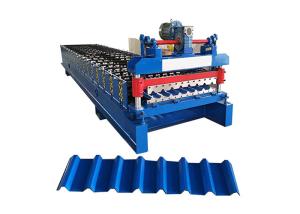 China Metal Sheet Glazed Roof Panel Roll Forming Machine wholesale