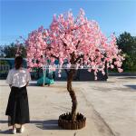 Anti - Aging Outdoor Artificial Cherry Blossom Tree / Cherry Blossom Plastic
