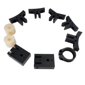China Rubber Cnc Machining Peek Cnc Turning Plastic Metal Parts wholesale