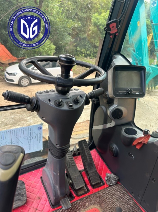 Origin Korea 210W-9 Used Hyundai Wheel Excavator 210W-9 Wheel Excavator Secondhand Hyundai Excavator 210W-9