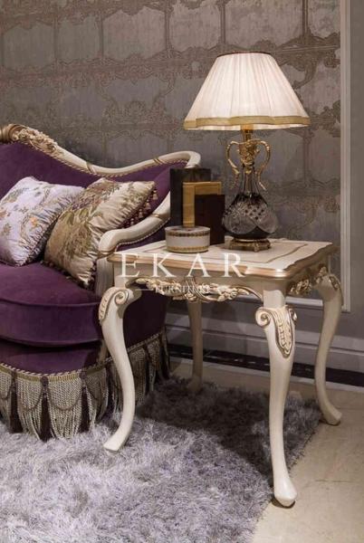 Livingroom Furniture Tea Table Design Wooden Square Corner Table Modern Wooden
