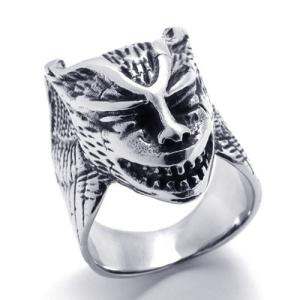 China Tagor Jewelry Super Fashion 316L Stainless Steel Casting Ring PXR240 wholesale