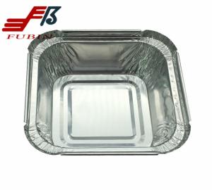 China Alloy 8011 Foil Square Trays Heat Preservation for Kitchen wholesale