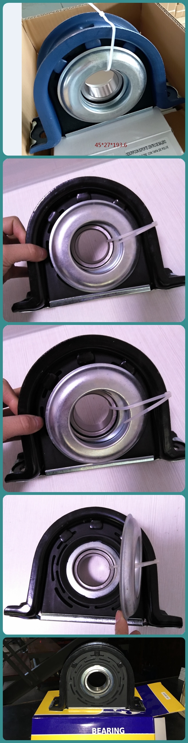 center shaft support bearing