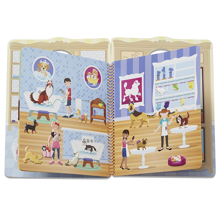 Small Vinyl Cute Cartoon Stickers 10x15CM for kids Promotional Gifts